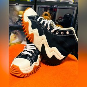 Converse Run Star Motion “Black White Gum”